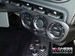 Alfa Romeo 4C Climate Control Cover - Carbon Fiber - Red Candy Alfa Romeo 4C Climate Control Cover - Carbon Fiber - Red Candy